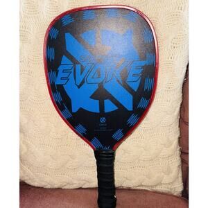 Onix Blue Teardrop Evoke Graphite Pickleball Paddle Racket Pre-Owned